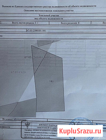 Участок ИЖС 1343 сот. на продажу в Демидове Демидов - изображение 1