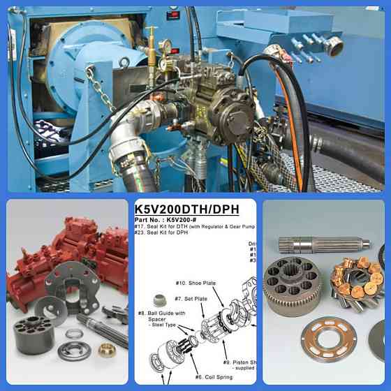 Ремонт гидравлики спецтехники JCB Екатеринбург