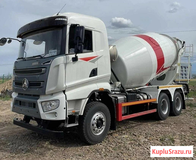 Автобетоносмеситель SANY SY310C-6W(V), 6х4, объём бочки 10 м3 Челябинск - изображение 2