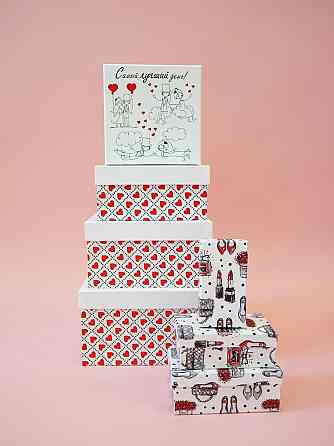 Подарочные коробки в ассортименте 