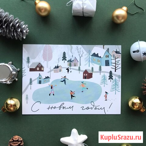 Нереально классные новогодние открытки  - изображение 2