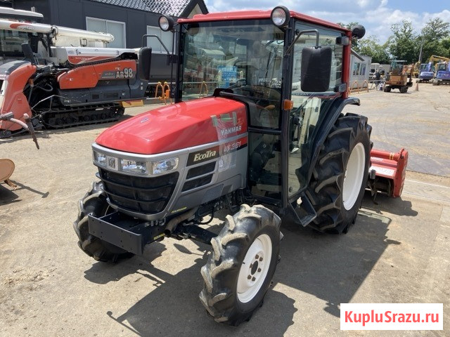 Минитрактор с/х Yanmar EcoTra US361 4х4 кабина фреза наработка 836 мч Москва - изображение 1