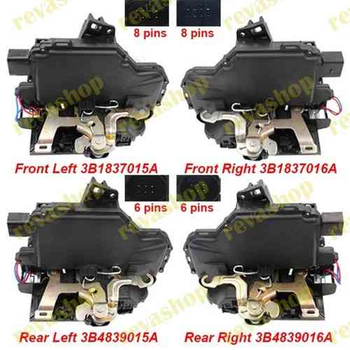 Замок передней правой двери для VW 3B1837016A 