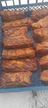 Сало мясо домашнее копченое на ольхе Тула