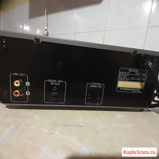 CD-проигрыватель Denon DCD-7.5L Челябинск - изображение 3