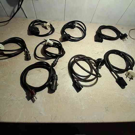 Шнур питания для радиоприборов 8 штук Челябинск