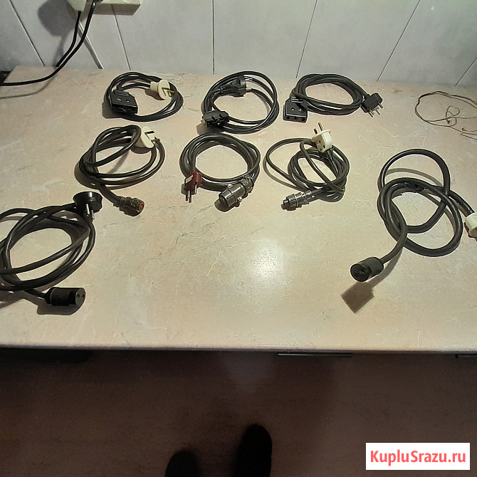 Шнур питания для радиоприборов 8 штук Челябинск - изображение 1