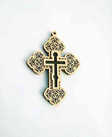 Крест автомобильный на присоске Алексеевка