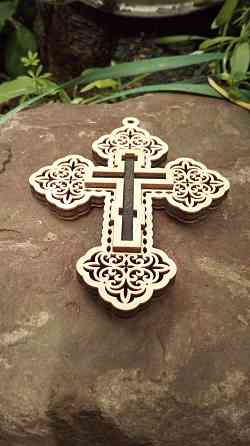 Крест автомобильный на присоске Алексеевка