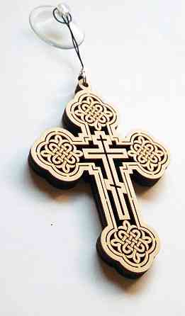 Крест в машину на присоске Алексеевка