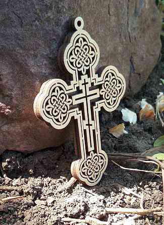 Крест в машину на присоске Алексеевка