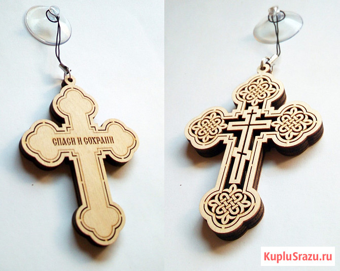 Крест в машину на присоске Алексеевка - изображение 2