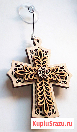 Крест декоративный в машину Алексеевка - изображение 2