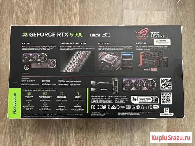 Продается оптом ASUS ROG Astral GeForce RTX 5090 32GB Благовещенск - изображение 2
