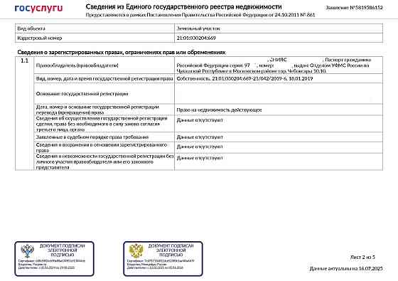 Участок ИЖС 7 сот. на продажу в Чебоксарах Чебоксары
