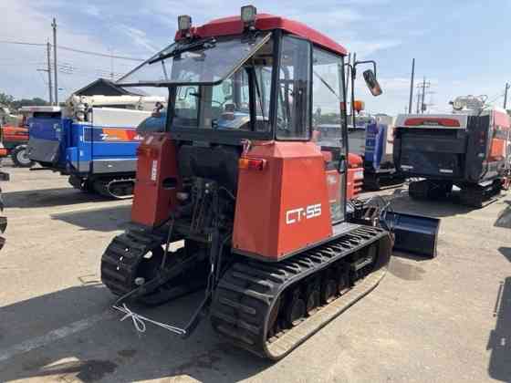 Трактор Yanmar CT Series Crawler Steering CT-55 гусеничный кабина отвал наработка 703 мч Москва