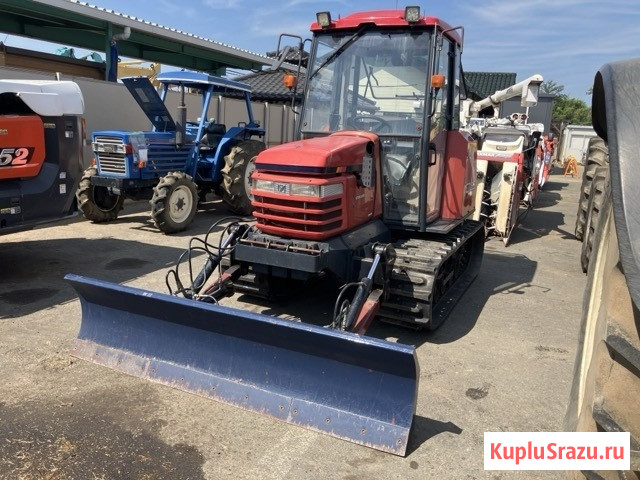 Трактор Yanmar CT Series Crawler Steering CT-55 гусеничный кабина отвал наработка 703 мч Москва - изображение 1