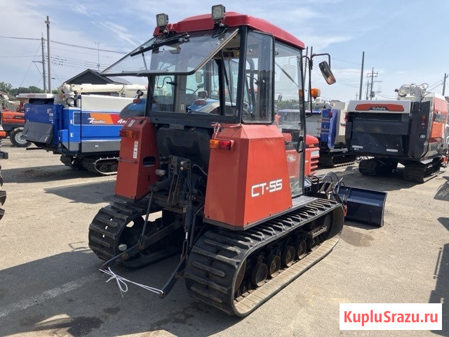 Трактор Yanmar CT Series Crawler Steering CT-55 гусеничный кабина отвал наработка 703 мч Москва - изображение 3