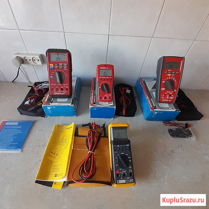 Цифровые мультиметр BENNING MM MADE IN GERMANY Челябинск - изображение 1