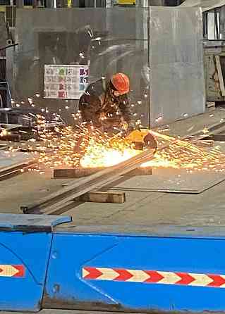 Демонтаж монтаж направляющих рельс мостового крана Красноярск