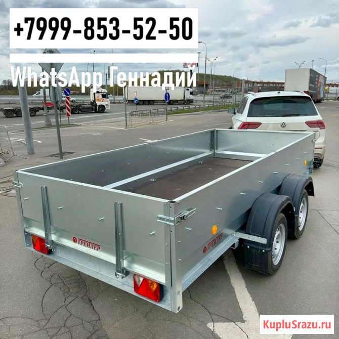 Прицеп Трейлер 82942К Две оси. Высокий борт Белорецк - изображение 2