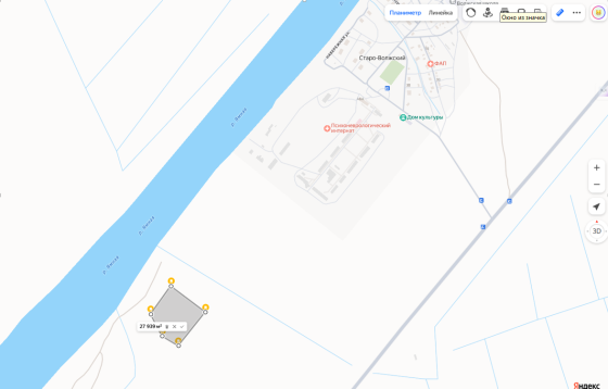 Участок СНТ, ДНП 269 сот. на продажу в Икряном Икряное