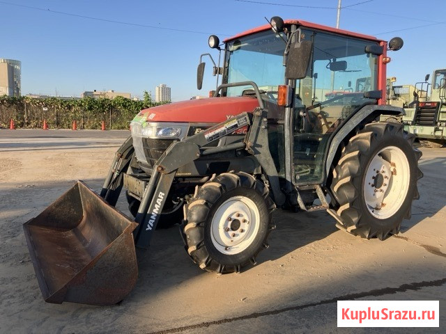 Минитрактор Yanmar US301J кабина 4х4 КУН ковш наработка 1328 мч Москва - изображение 1