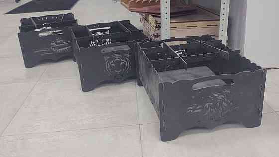 Продажа. Мангал складной с гравировкой в Хабаровске Хабаровск