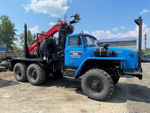 Урал турбированный капремонт с новым КМУ Лизинг Завод Екатеринбург