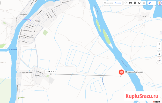 Участок СНТ, ДНП 500 сот. на продажу в Икряном Икряное - изображение 2