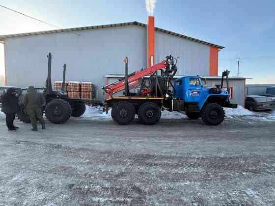 Автомобиль Урал лесовоз с манипулятором Пермь