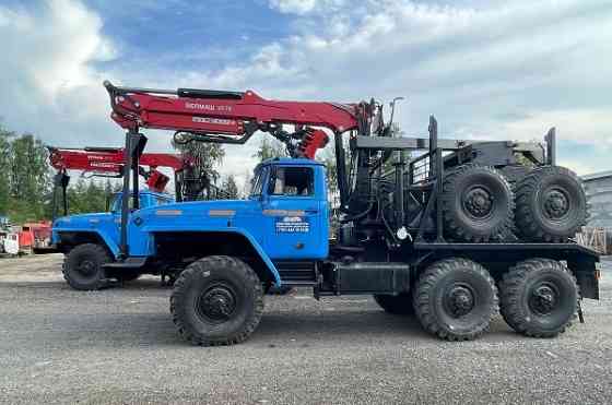 Урал 5557 усиленый капремонт с новым КМУ и прицепом Архангельск