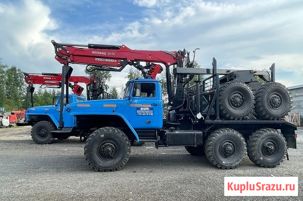 Урал 5557 усиленый капремонт с новым КМУ и прицепом Архангельск - изображение 2