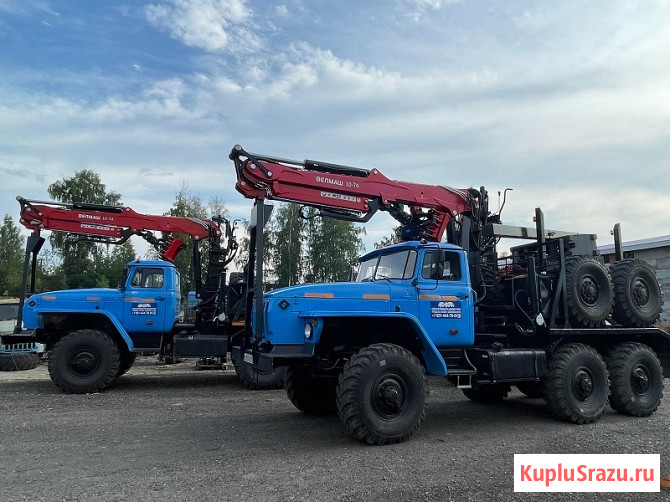 Урал 5557 усиленый капремонт с новым КМУ и прицепом Архангельск - изображение 3