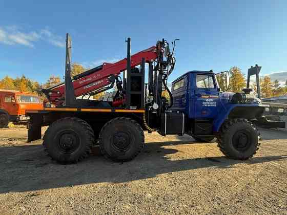 Заводские лесовозы Урал капремонт с КМУ и прицепом в наличии Нижний Тагил