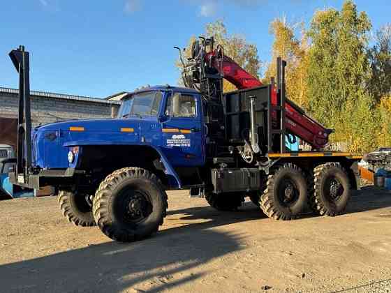 Заводские лесовозы Урал капремонт с КМУ и прицепом в наличии Нижний Тагил