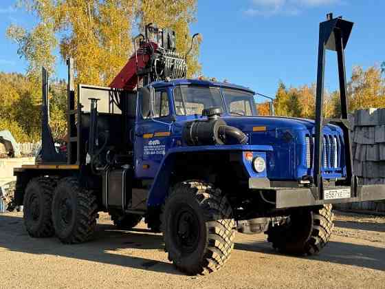Заводские лесовозы Урал капремонт с КМУ и прицепом в наличии Нижний Тагил
