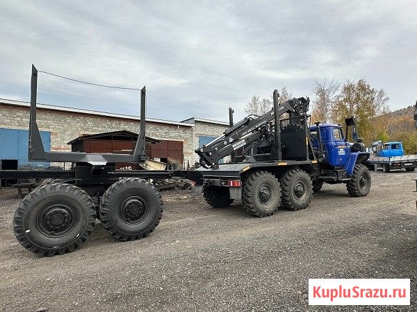 Лесовозный тягач Урал 5557 с новым манипулятором Барнаул - изображение 2