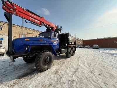 Заводские лесовозы Урал капремонт с ГМ Велмаш Palfinger Вологда