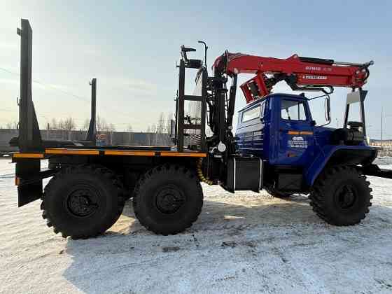Заводские лесовозы Урал капремонт с ГМ Велмаш Palfinger Вологда