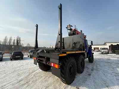 Заводские лесовозы Урал капремонт с ГМ Велмаш Palfinger Вологда