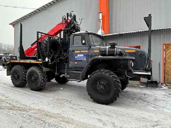 Лесовоз Урал ЯМЗ-236НЕ2 турбированный с КМУ Палфингер Иркутск