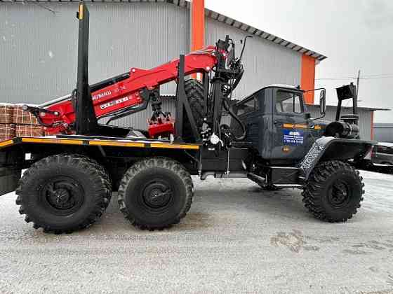 Лесовоз Урал ЯМЗ-236НЕ2 турбированный с КМУ Палфингер Иркутск