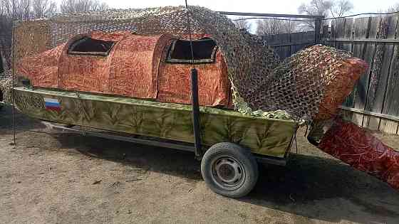 Продаю лодку с мотором болотоход Астрахань