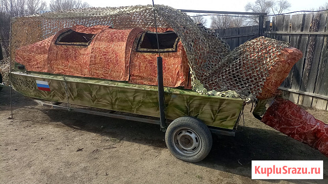 Продаю лодку с мотором болотоход Астрахань - изображение 2