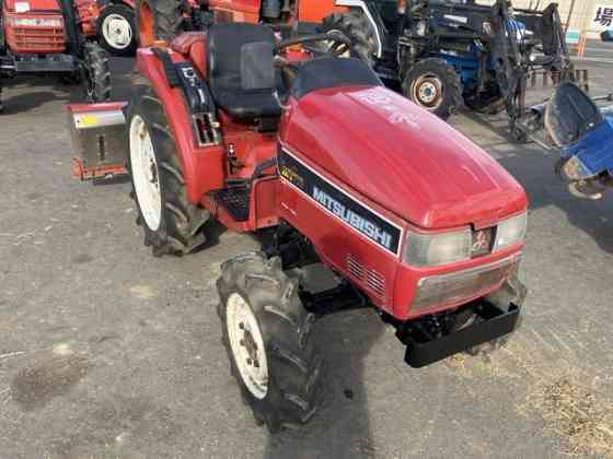 Минитрактор Mitsubishi MT205 разбрасыватель извести 4х4 наработка 731 мч Москва