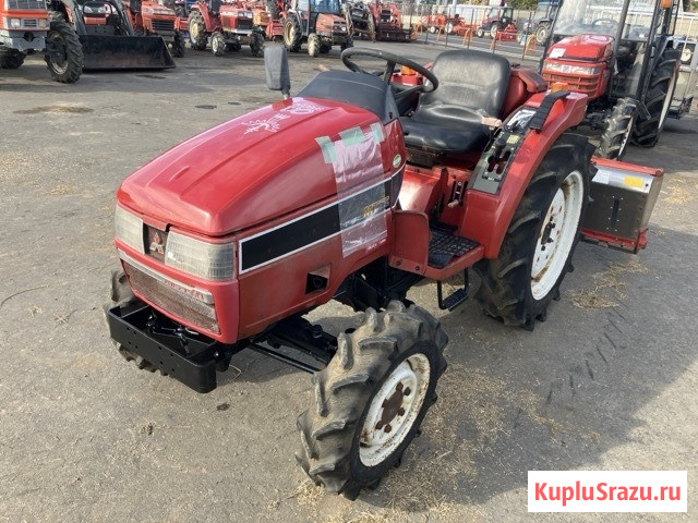 Минитрактор Mitsubishi MT205 разбрасыватель извести 4х4 наработка 731 мч Москва - изображение 1