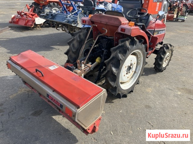 Минитрактор Mitsubishi MT205 разбрасыватель извести 4х4 наработка 731 мч Москва - изображение 3