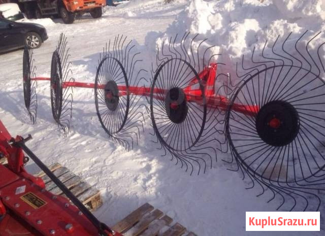 Грабли Кормилец 5 колес, 9 колес Уфа - изображение 2