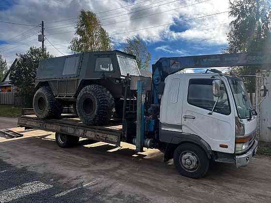 Бережная эвакуация Сходни + лебедка для машину до 5 тонны Братск